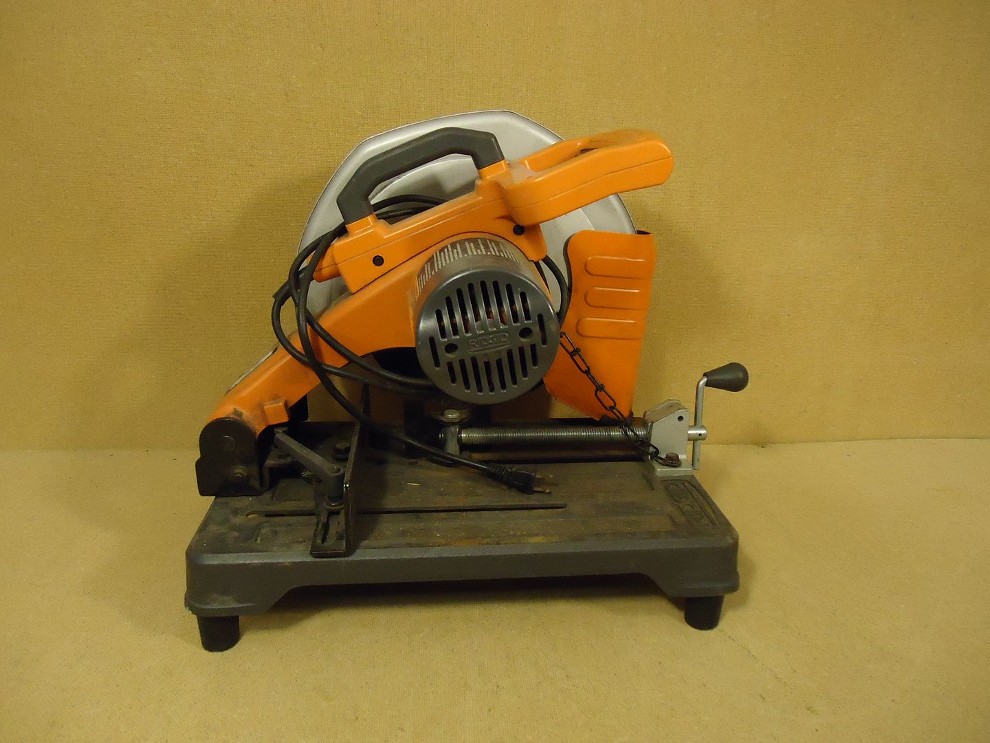 Rigid 14in CutOff Chop Saw Orange Abrasive CM14500 eBay